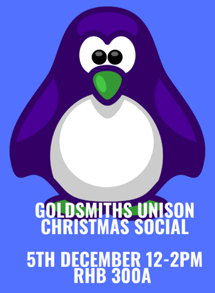 Goldsmiths’ UNISON Christmas Social