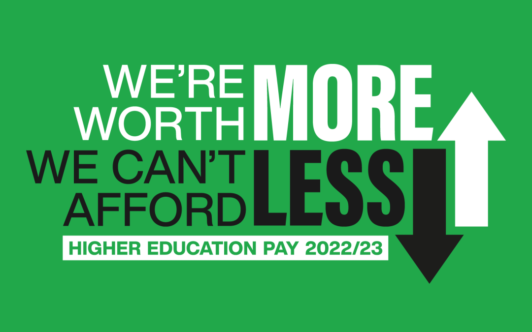 Higher Education pay strikes 2022